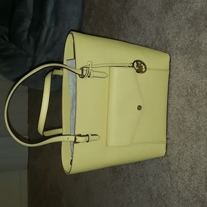 Large Yellow Michael Kors Bag